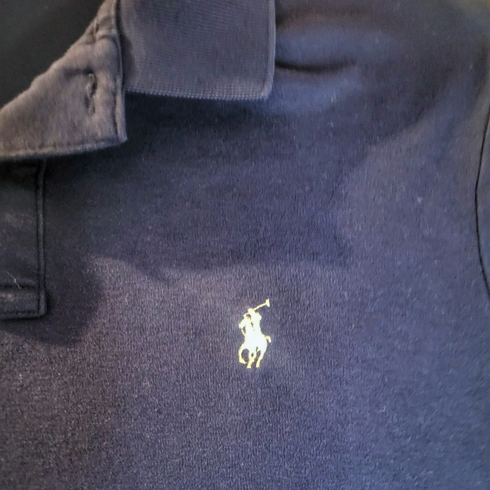 Polo Ralph Lauren / Men's Mesh Polo / LG / Blue - Picture 2 of 6